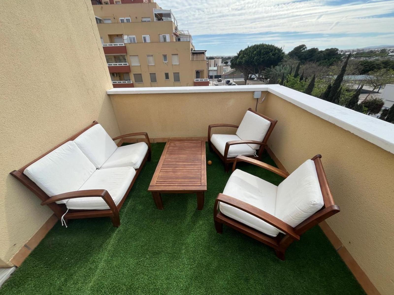 Appartement Aguadulce Sol Y Playa- A/C à Roquetas de Mar Extérieur photo
